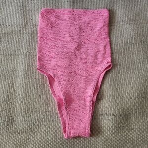 NWT Bond-Eye Fane One Piece Swimsuit in Pink Tiger